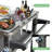 Arlmont & Co. Artrip 21.65 in. W x 33.46 in. D Steel Grill Cart / Table