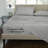 Royale Linens 300 Thread Count 100% Long Staple Combed Cotton Sheet Set - 4 Piece Bed Sheets - 1 Fitted, 1 Flat & 2 Pillow cases - Soft Cool & Crisp Sheet Set-114665913-114665932