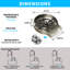 Robinet de cuisine Wareokol-94468226