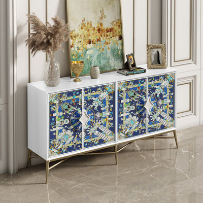 Minimalist Painted Entrance Cabinet