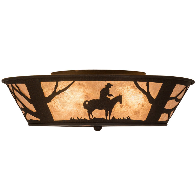 Cowboy 4 - Light Flush Mount