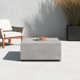 Libbie 33.5'' Stone Outdoor Coffee Table