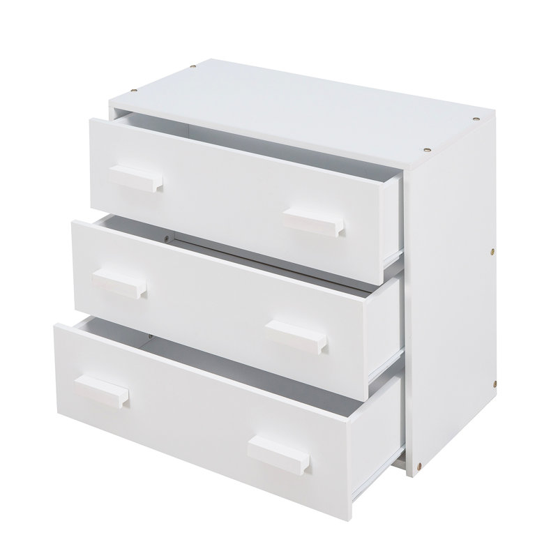 Lit mezzanine avec armoire et tablette, Blanc