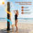 9.3 Gallon Solar Heated Shower, 7.1ft Height Outdoor Pvc Freestanding Shower With 360 Rotating Rainfall, Handheld Head, Temperature Adjustment & Foot Faucet, For Poolside Backyard, Beach, Black-126457678