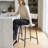 Luboslav Counter Stool with Metal Frame