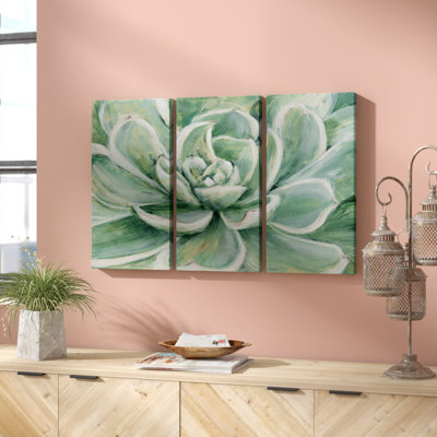 " Succulent " 3 - Pieces