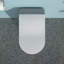 Toilette intelligente avec bidet intégré, ouverture et fermeture automatiques, siège chauffant allongé, capteur de pied encastré, affichage DEL, lavage à l'eau chaude, sécheuse, veilleuse