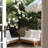 Louise Acacia Outdoor Armless Lounge Chair-88682634