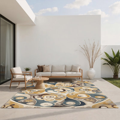 Tapis intérieur et extérieur Jazzy Vibe