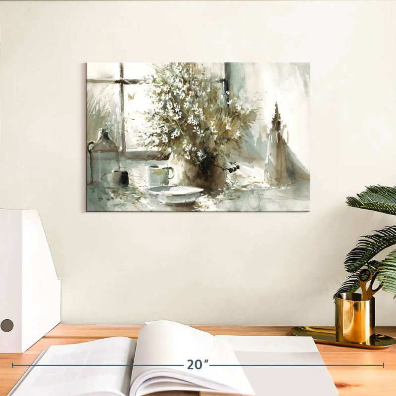 Harnek Daisy Still Life, H 8 po x l 12 po