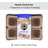 7-Piece Felt Drawer Organizer Set - Beige-121303224