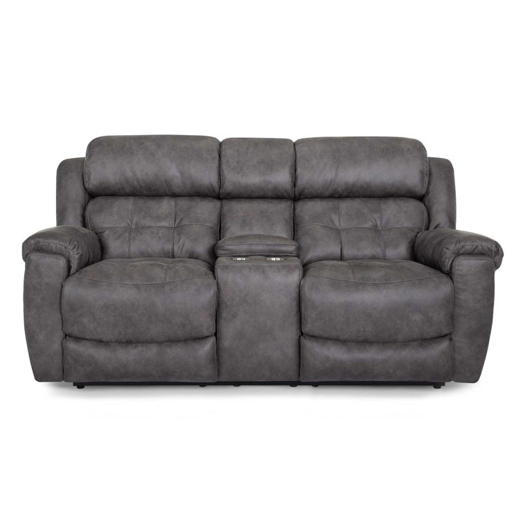Worsham Reclining Console Loveseat