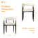 Netanya Upholstered Dining Chair 2 Piece Set