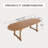Oval Acacia Solid Wood Extendable Outdoor Dining Table , 70.9 " W 35.4 " D