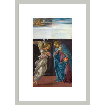 Annunciation by   Sandro Botticelli -Framed Giclee Print