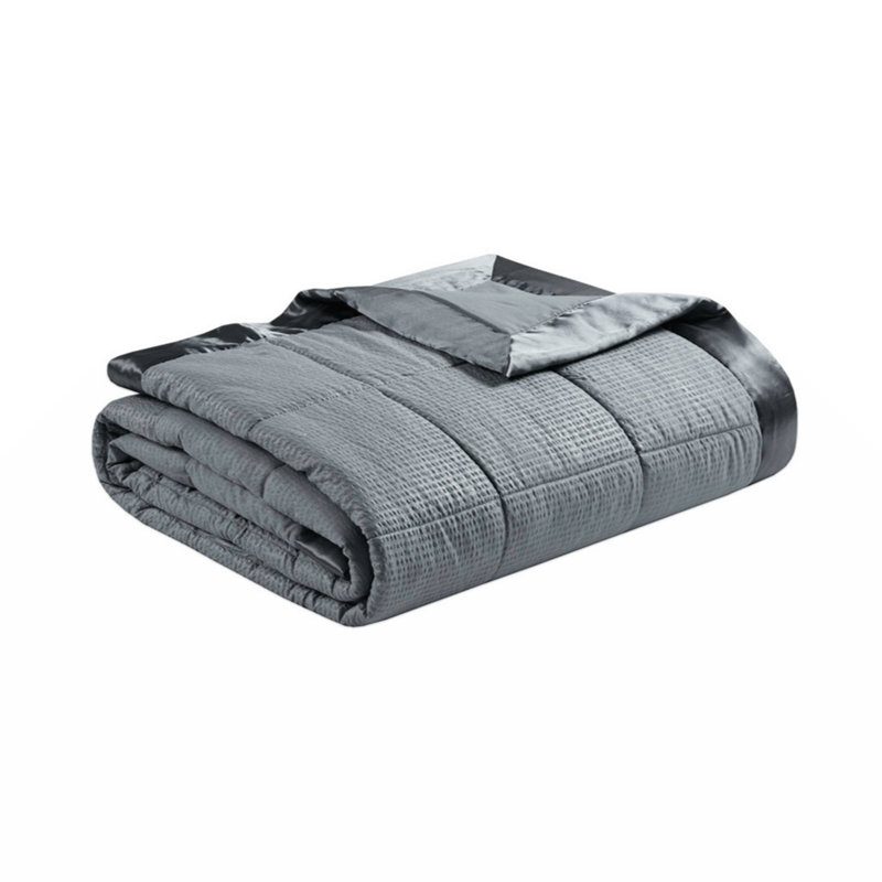 Throw Blanket, King, Gray