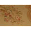 Tapis floral beige noué à la main de haute qualité