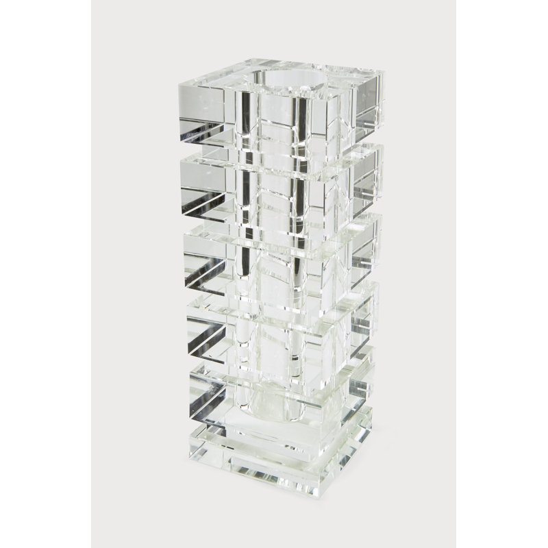 Vase de table en cristal 11,25 po Imboden