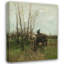 «Gathering Wood» par Anton Mauve - Art mural sur toile tendue avec châssis-809502938