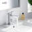 Cube Single-Hole Single-handle Bathroom Faucet-61855847-61855845