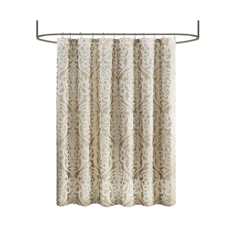 Rideau de douche jacquard