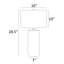 Lampe de table 28,75 po Exeter-22020856