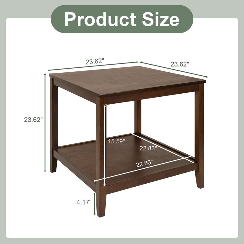 Table d'appoint en bois massif