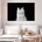 Brampt Delighted White Cat-107683580