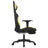 Gaming Chair with Footrest Fabric-712762742