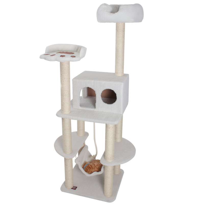 Arbre à chat 76" bungalow sherpa