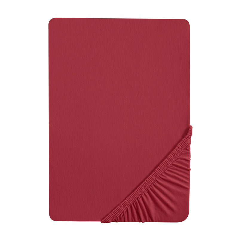 Bolster Cushion Cover, Brownish Red, 40 x 40cm