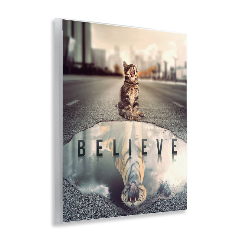 Art mural Believe Cat & Tiger par Reinders