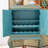 Hand Painted Solid Wood Cabinet