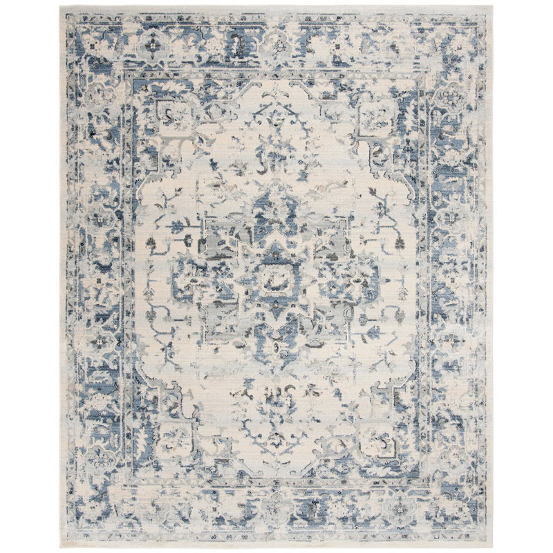 Jase Performance Oriental Rug, Rectangle 6' x 9'