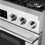 Cosmo Stellar Collection Cuisinière à gaz, 6 brûleurs, four à convection, grilles en fonte, acier inoxydable