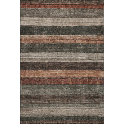 Premium Machine Washable Medena AMF1865 Stripes Rug