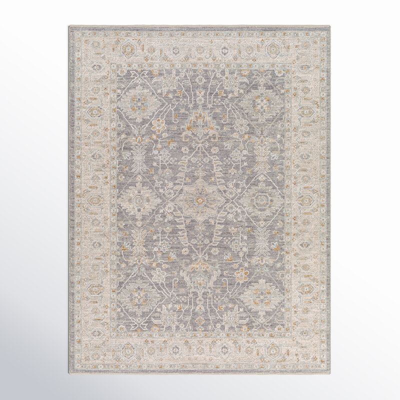 Tapis beige / gris Conlan, Rectangle 9 pi x 12 pi