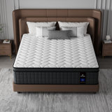 Wayfair Sleep 10''/12'' Medium Pocket Spring Hybrid Mattress with CertiPUR-US
