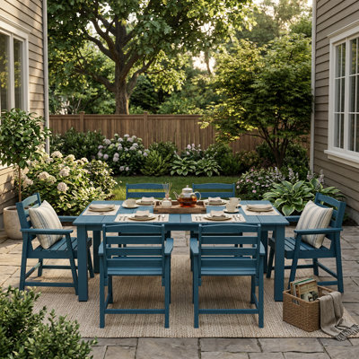 Six-piece Outdoor Patio Dining Table Set