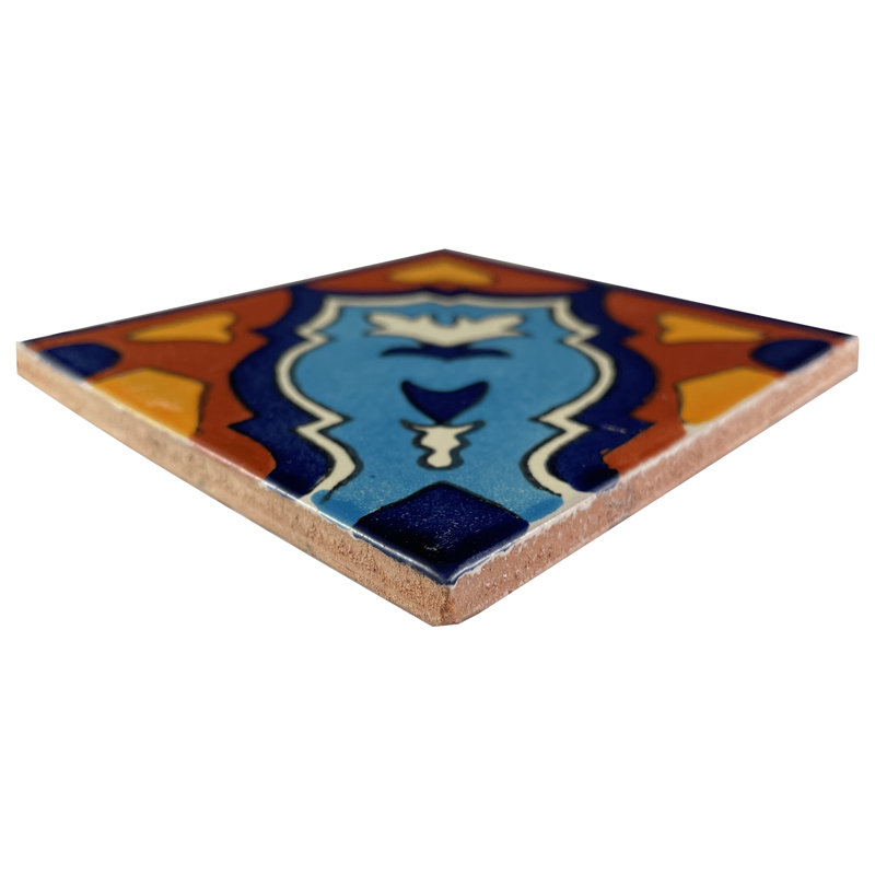 Carrelage de coin mexicain 4 pièces 4,2 "x 4,2" TalaMex Santa Barbara
