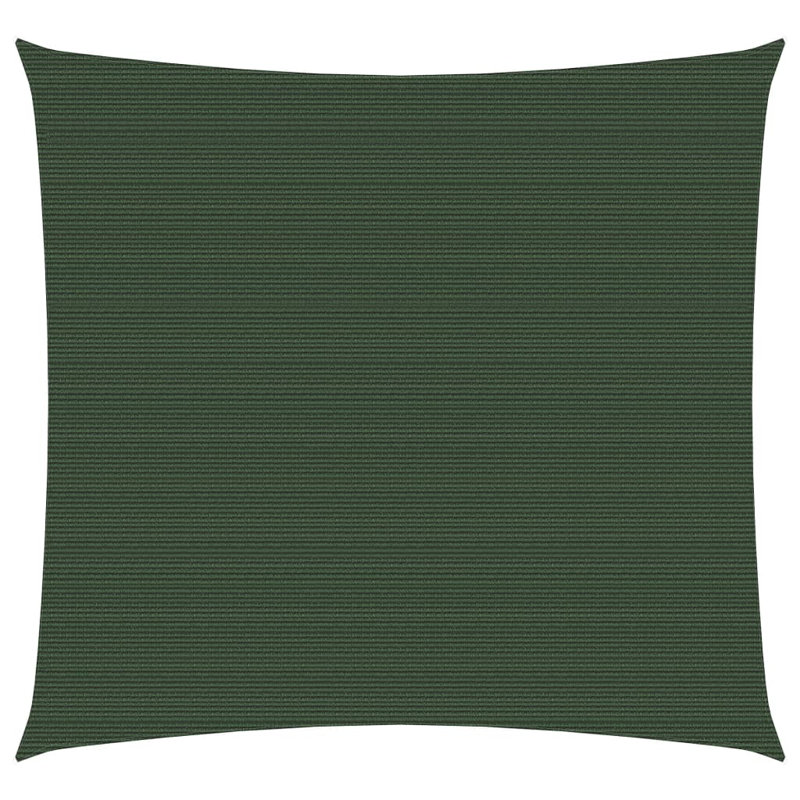 Pesotum 3.6m x 3.6m Square Shade Sail, Dark Green
