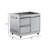 32 in. Outdoor Stainless-Steel Cabinet for Built-in BBQ Grill with 2 Drawers (KM-OKS-BQ30CAB)
