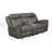 Precita Grey Manual Reclining Loveseat