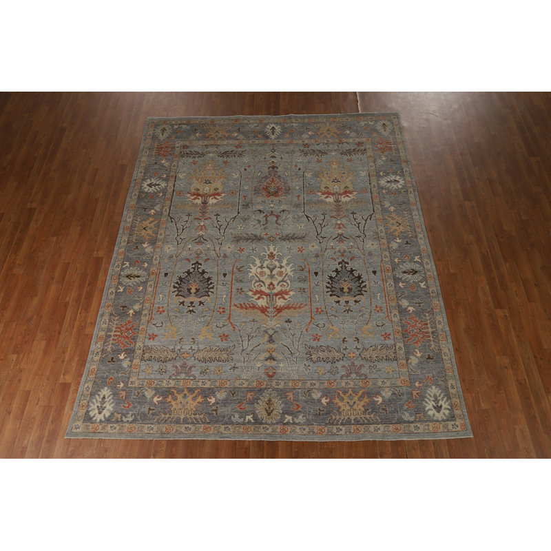 Vegetable Dye Oushak Turkish Area Rug 8x10