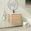 Meuble-lavabo mural flottant avec plateau en céramique-395428230