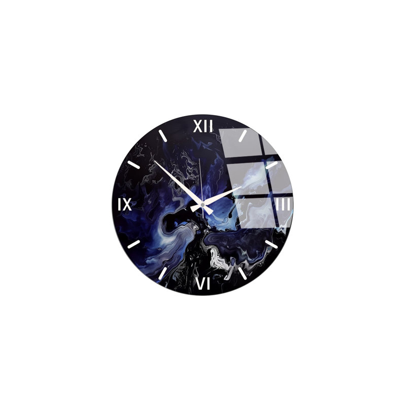 Decorative Glass Wall Clock