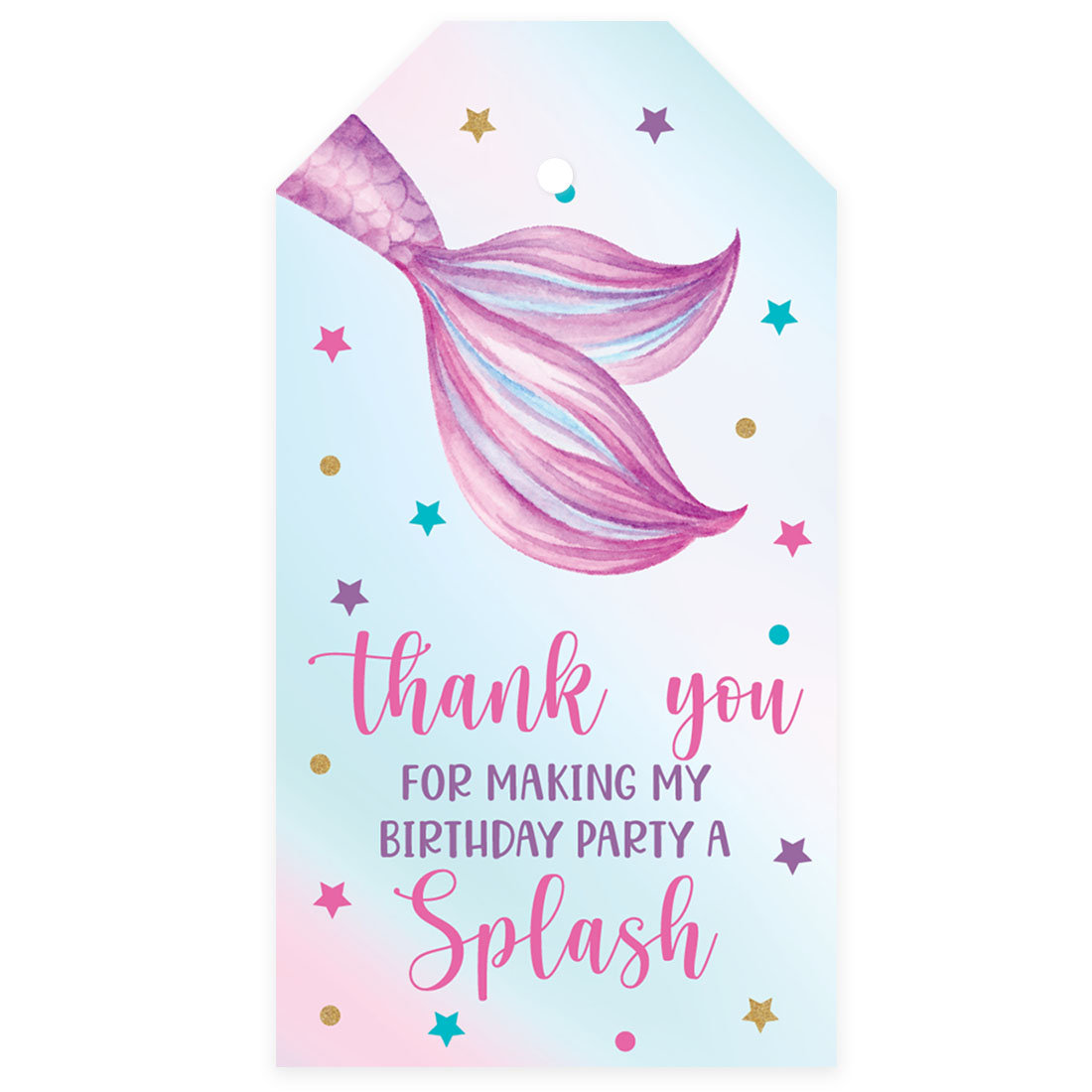 Floral Thank you Gift Bags – 20 Pack (5 Colors) | Party Favor Bags Pastel  Goodie Bags for Birthday, Valentines, Baby Shower – Colored Paper Bags with