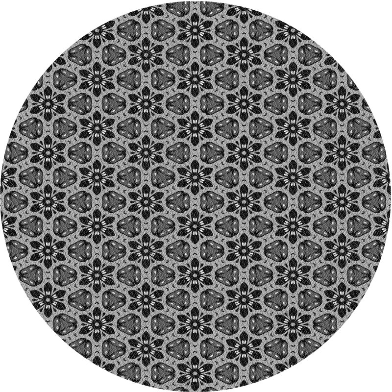 Indoor Rug, Round 7'