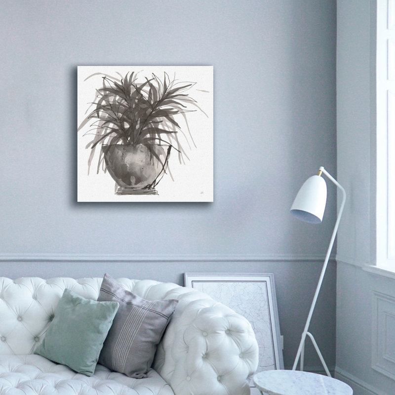 «Sunroom Sketch 1» par Chris Paschke, art mural sur toile, H 37 po x l 37 po x P 1,5 po