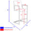 Tabouret de bar 26 po Archy-1029883422